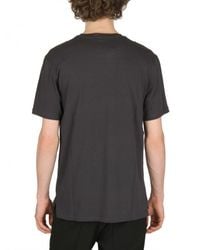 Lanvin | Blue Pigeon Print Embroidered Jersey T-shirt for Men | Lyst