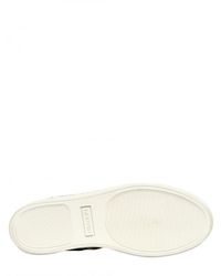 Lanvin | Blue Snake Skin High Top Sneakers for Men | Lyst