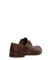 Officine Creative | Brown 20mm Derby Leather Laceless Lace-up Shoe for Men | Lyst