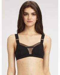 VPL | Black Stripe B Bra | Lyst