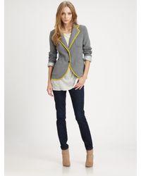 Rag & Bone | Gray Bromley Blazer | Lyst