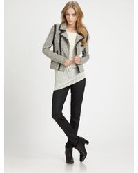 Rag & Bone | Black Hart Biker Jacket | Lyst