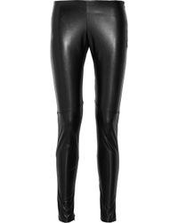 Sachin & Babi | Black Faux Leather Zucko Pants | Lyst