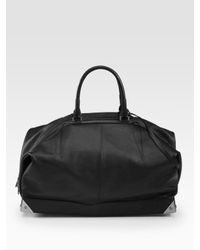 Alexander Wang | Black Prisma Weekender Bag | Lyst