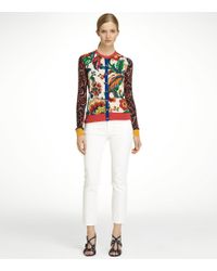 Tory Burch | Blue Gabby Cardigan | Lyst