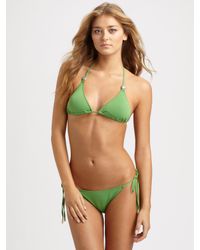 Melissa Odabash | Green Istanbul Two-piece String Bikini | Lyst