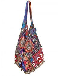 Simone Camille | Blue Moon Bag Patchwork Canvas Tote | Lyst