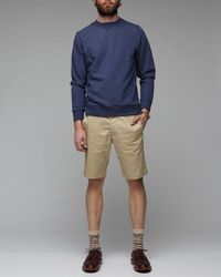 Sunspel | Blue Sweat Top for Men | Lyst
