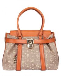 Lancel | Brown Dali Chic Canvas Top Handle | Lyst