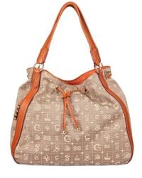 Lancel | Brown Dali Cius Canvas Top Handle | Lyst