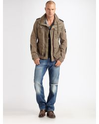 DIESEL | Brown Jantares Jacket for Men | Lyst