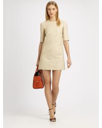 Michael Kors | Natural Jaguar Jacquard Dress | Lyst