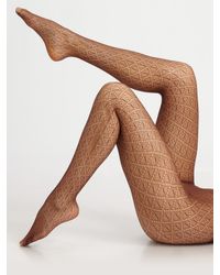 Wolford | Natural Diamant Tights | Lyst