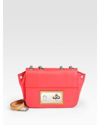 MILLY | Pink Mini Sophia Crossbody Bag | Lyst