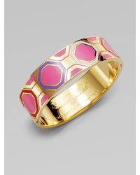 kate spade new york | Multicolor Geometric Bangle Bracelet | Lyst