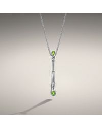 John Hardy | Green Long Drop Necklace | Lyst