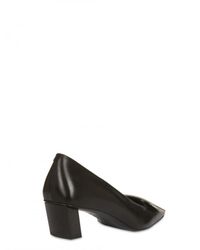 Roger Vivier | Black 45mm Belle Vivier Leather Pumps | Lyst
