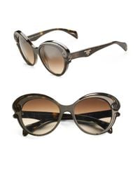 Prada | Blue Baroque Sunglasses | Lyst
