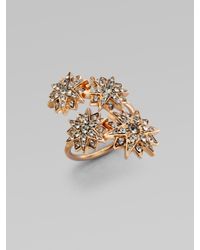 Ca&Lou | Metallic Etoile Sparkle Coil Ring | Lyst