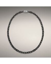 John Hardy | Gray Stainless Steel Medium Chain Necklace with Magnetic Clasp for Men | Lyst
