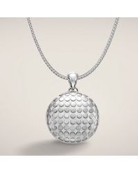 John Hardy | Metallic Round Locket Pendant | Lyst