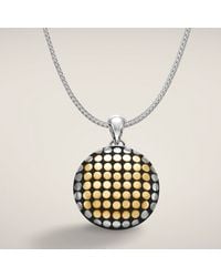 John Hardy | Metallic Round Locket Pendant | Lyst