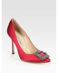 manolo blahnik hangisi flat pink