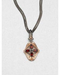 Stephen Webster | Metallic Two Tone Shark Jaw Filigree Necklace | Lyst