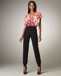 Jean Paul Gaultier | Black Tulle Harem Pants | Lyst
