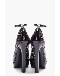 alexander mcqueen heels with studs