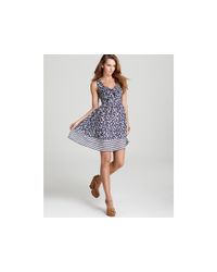 Nanette Lepore | Blue Cherry-print Sleeveless Dress | Lyst