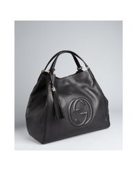 gucci logo bag black