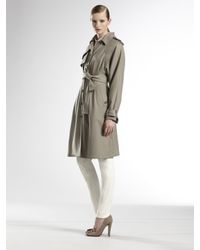 Gucci | Green Fango Wool Trench | Lyst