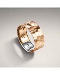John Hardy | Metallic Bronze Band Ring for Men | Lyst