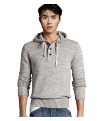 H&M | Gray Hooded Jumper for Men | Lyst