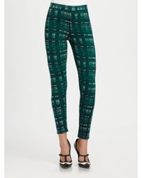 Tory Burch | Green Lindsay Pant | Lyst