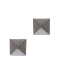 Eddie Borgo | Gray Pyramid Stud Earrings | Lyst