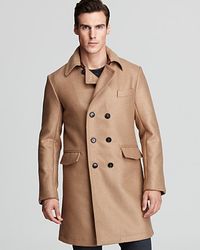 Billy reid Bowery Coat in Brown for Men | Lyst