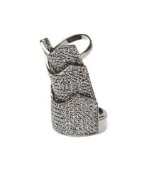Eddie Borgo | Metallic Pave Hinged Plate Ring | Lyst