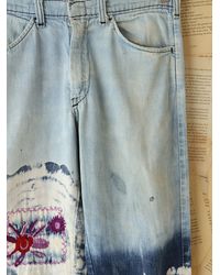 Free People Vintage Acid Wash Jeans with Tie Dye in Denim (Blue) - Lyst