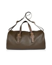 marc jacobs leather duffle bag