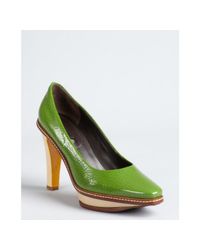 celine platform pumps