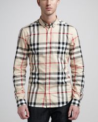 Burberry Brit | Natural Niall Shirt for Men | Lyst