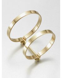 A.L.C. | Metallic Double Bondage Bracelet | Lyst
