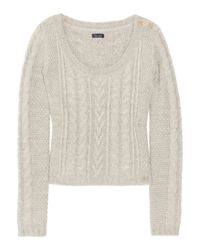Splendid | Natural Cable-knit Sweater | Lyst