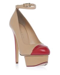 Charlotte Olympia | Natural Kiss Me Dolores Shoes | Lyst