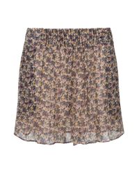 Vanessa Bruno Athé | Multicolor Gathered Waist Skater Skirt | Lyst