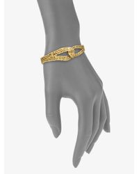 Aurelie Bidermann | Metallic Lasso Bracelet | Lyst