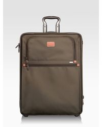 Tumi | Brown Alpha Wheeled Expandable Short Trip Suitcase for Men | Lyst