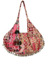 Simone Camille | Pink Moon Bag Patchwork Canvas Tote | Lyst